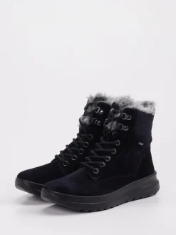 – Winterboots aus Veloursleder mit Kunstfell-Legero Hot