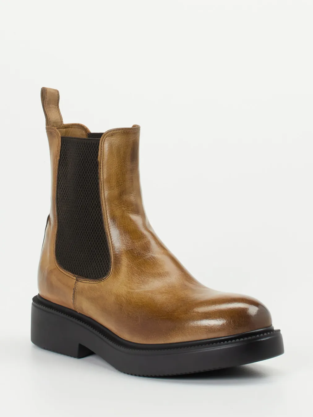 – Chelsea Boots aus Büffelleder cognac-Lemargo Hot