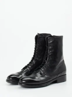 – Schnürstiefelette aus Büffelleder-Lemargo Online