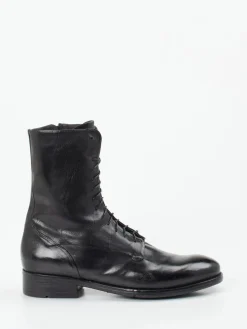 – Schnürstiefelette aus Büffelleder-Lemargo Online