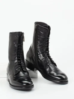 – Schnürstiefelette aus Büffelleder-Lemargo Online