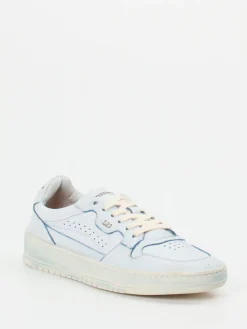 – Sneaker aus genarbtem Glattleder hell-Lemargo Clearance