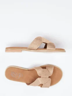 Lisa&Jo – Pantolette aus geflochtenem Textil-Lisau0026Jo Online