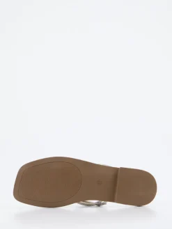 Lisa&Jo – Zehensandalen aus Metallic mit Strass-Lisau0026Jo Online