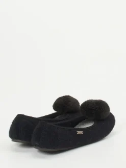 – Ballerina-Hausschuhe aus Wolle-Living Kitzbühel
