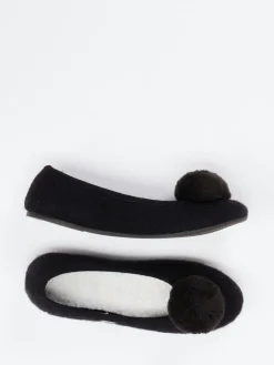 – Ballerina-Hausschuhe aus Wolle-Living Kitzbühel