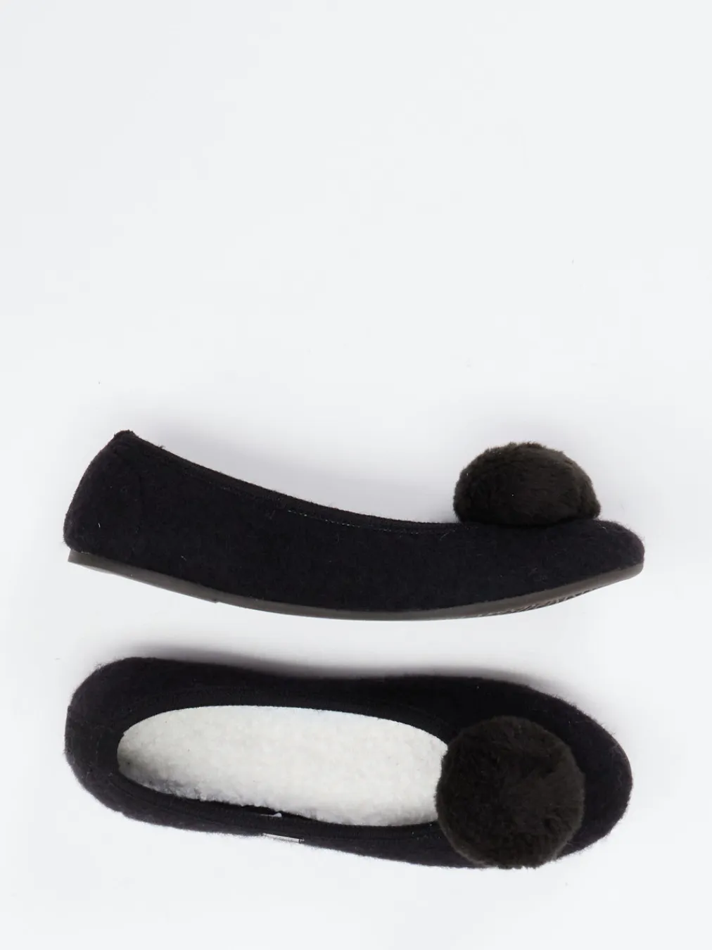 – Ballerina-Hausschuhe aus Wolle-Living Kitzbühel
