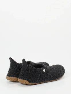 – Filzpantoffeln aus Wollfilz anthrazit-Living Kitzbühel Outlet