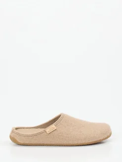 – Filzpantoffeln aus Wolle beige-Living Kitzbühel Best