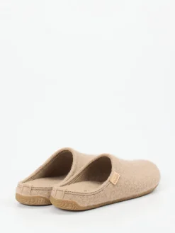 – Filzpantoffeln aus Wolle beige-Living Kitzbühel Best