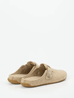 – Hausschuhe aus Wollfilz beige-Living Kitzbühel Clearance