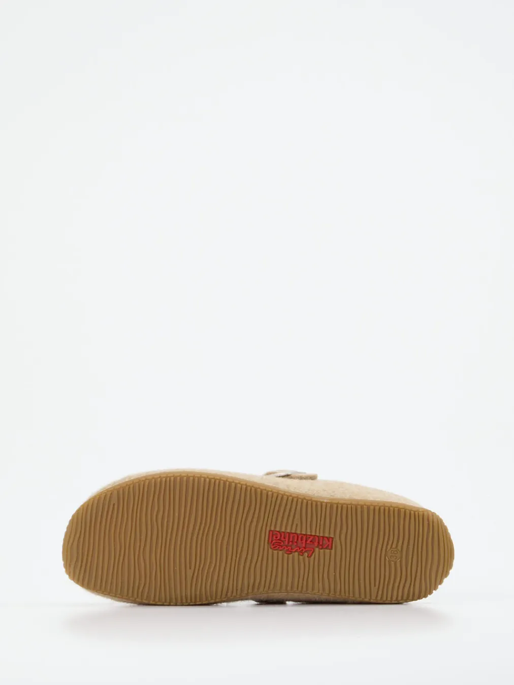 – Hausschuhe aus Wollfilz beige-Living Kitzbühel Clearance