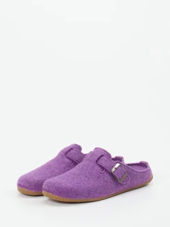 – Hausschuh aus Wollfilz in Lila-Living Kitzbühel Hot