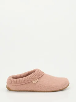 – Hüttenschuhe aus Wollfilz Altrosa-Living Kitzbühel New