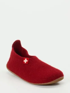 – Hüttenschuh aus Wollfilz dunkel-Living Kitzbühel Online