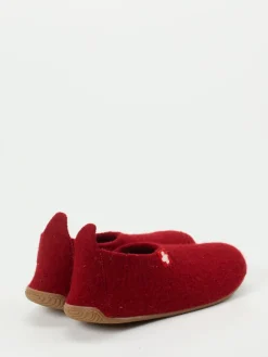 – Hüttenschuh aus Wollfilz dunkel-Living Kitzbühel Online