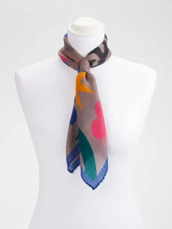 – Halstuch aus Stoff mit color-Print-Lua Accessories Outlet