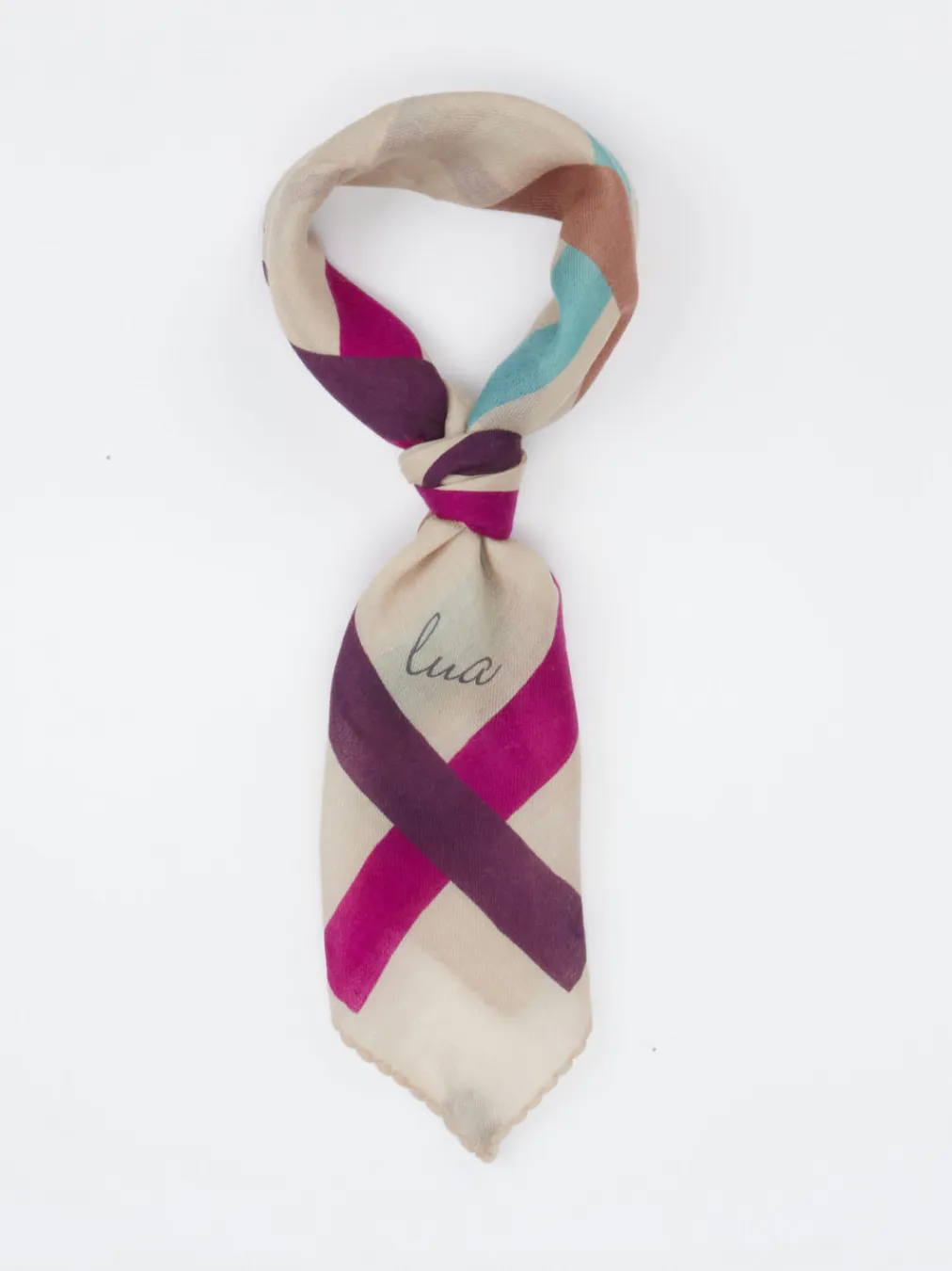 – Halstuch aus Stoff in Karodessin-Lua Accessories