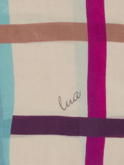 – Halstuch aus Stoff in Karodessin-Lua Accessories