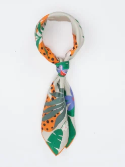 – Nickituch aus Satin mit Tierprint-Lua Accessories Discount