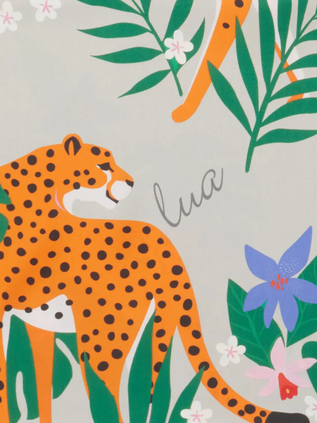 – Nickituch aus Satin mit Tierprint-Lua Accessories Discount