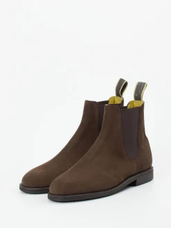 – Chelsea Boots aus Veloursleder-Ludwig Reiter