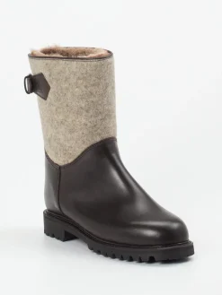 – Winterstiefel aus Kalbleder und Wollfilz-Ludwig Reiter Outlet