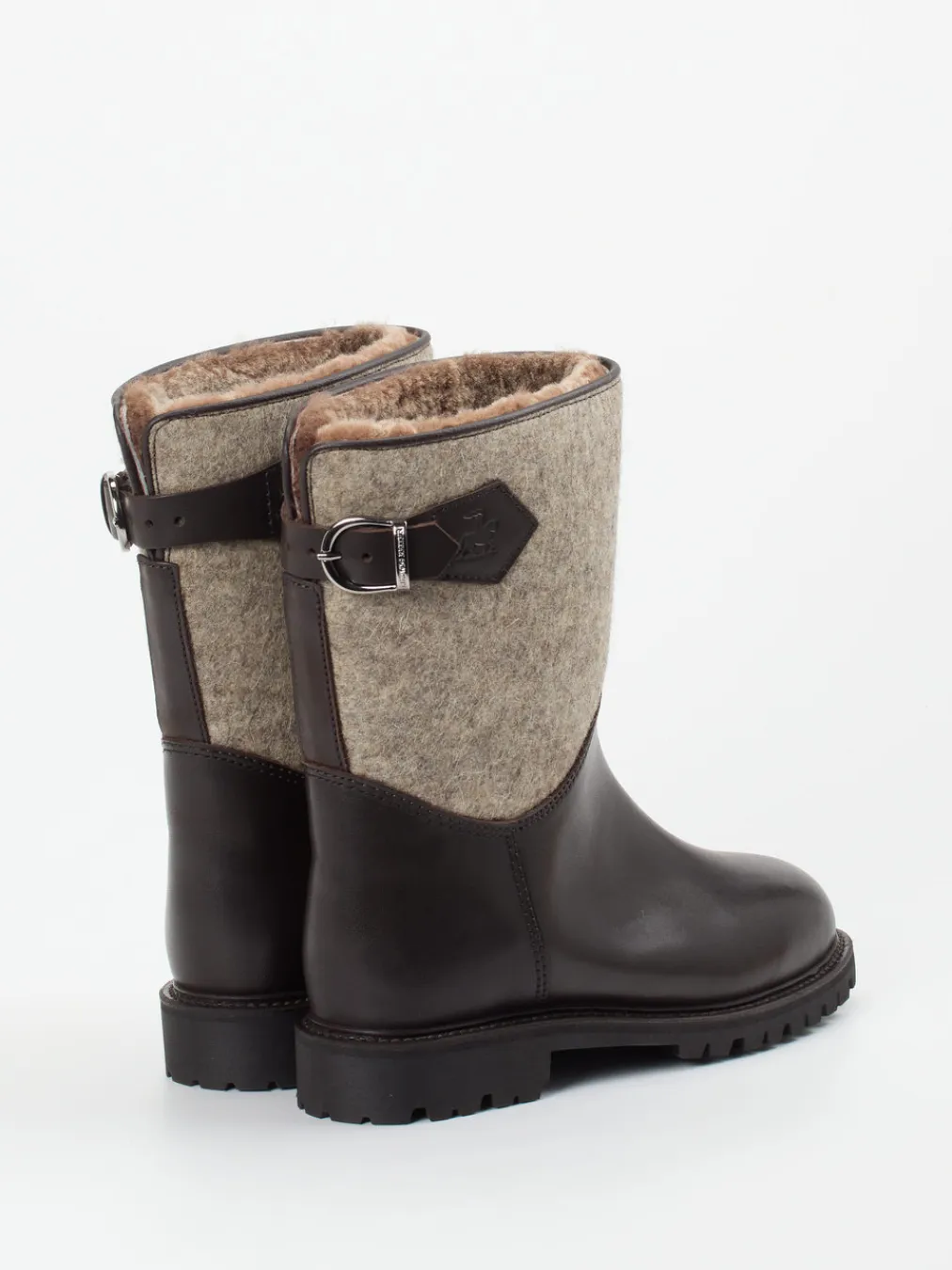 – Winterstiefel aus Kalbleder und Wollfilz-Ludwig Reiter Outlet