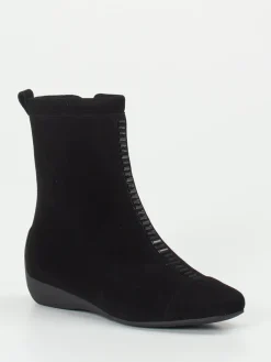 – Ankle Boots aus Veloursleder-Mania Sale
