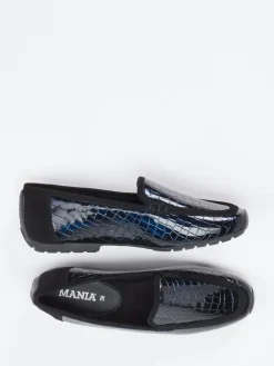 – Loafer aus geprägtem Lackleder-Mania Discount