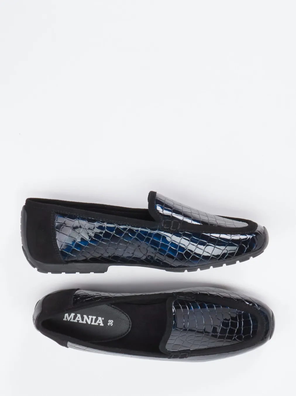– Loafer aus geprägtem Lackleder-Mania Discount