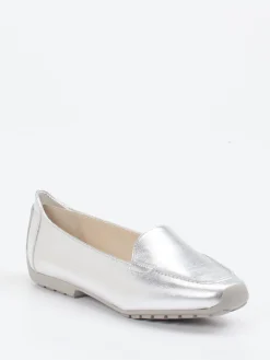 – Loafer aus nem Metallicleder-Mania Outlet