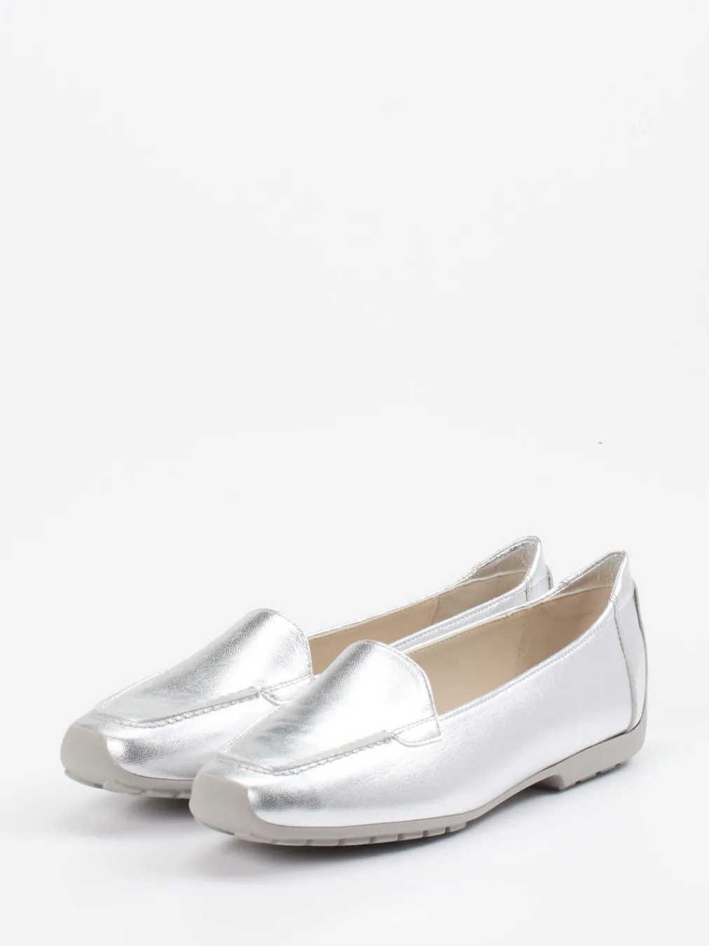 – Loafer aus nem Metallicleder-Mania Outlet