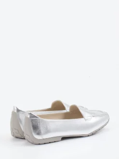 – Loafer aus nem Metallicleder-Mania Outlet