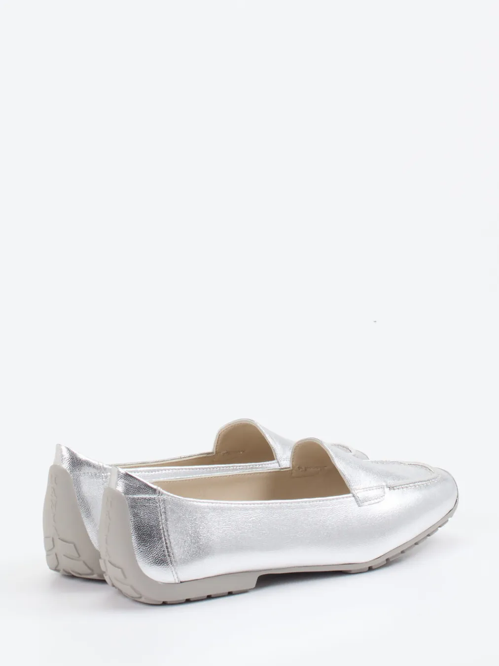 – Loafer aus nem Metallicleder-Mania Outlet