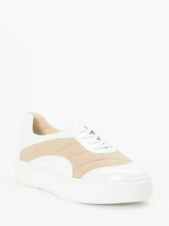 – Sneaker aus Lackleder mit Stepp-Optik-Mania Clearance