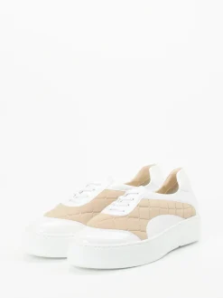 – Sneaker aus Lackleder mit Stepp-Optik-Mania Clearance