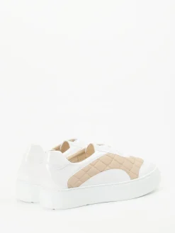 – Sneaker aus Lackleder mit Stepp-Optik-Mania Clearance