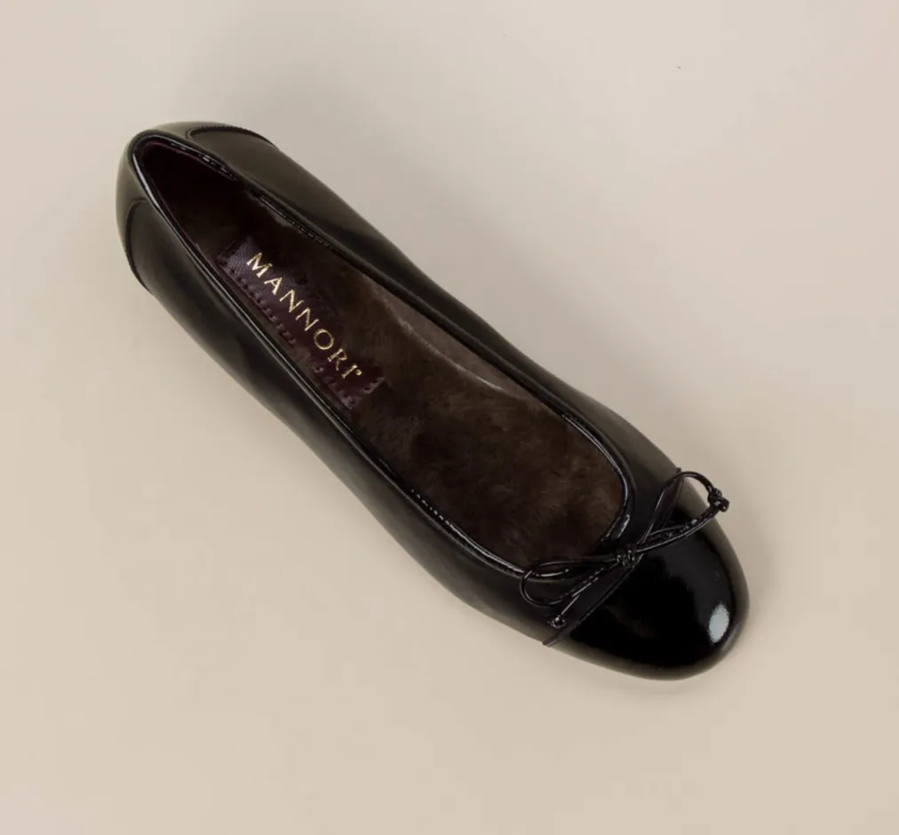 – Ballerinas aus Lackleder in-Mannori Clearance