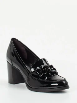 – Blockabsatz-Loafer aus Lackleder-Mannori Clearance