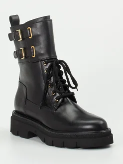 – Schnürboots aus Kalbleder-Mannori Hot