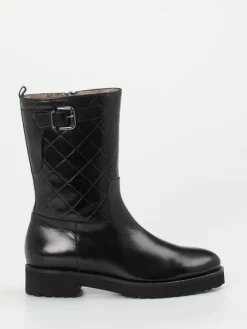 – Stiefel aus Lammleder mit Steppung-Mannori Sale