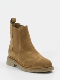 – Chelsea Boots aus Veloursleder Cognac-Marc O'Polo Outlet