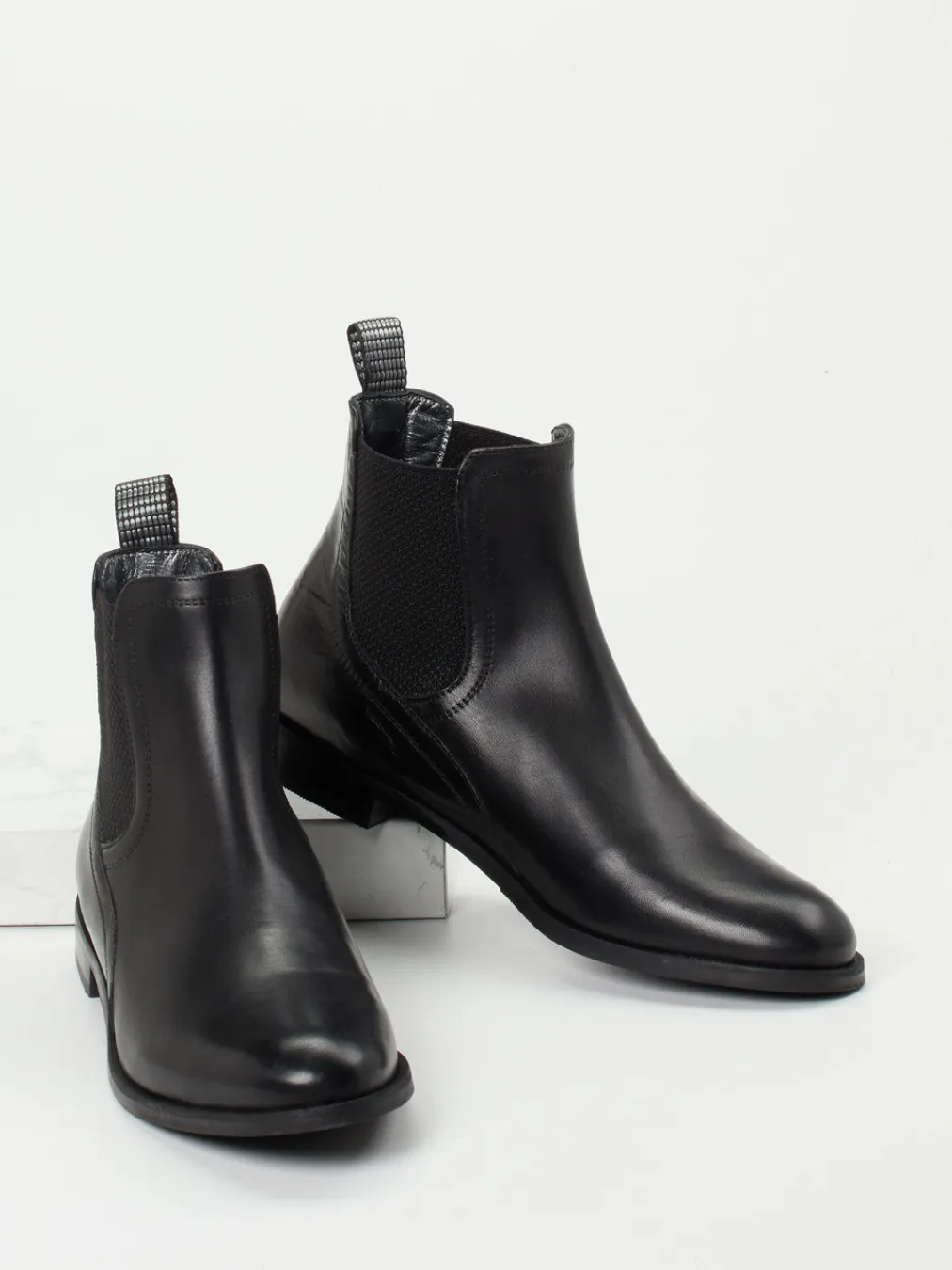 – Chelsea Boots aus Kalbleder-Maripé Online