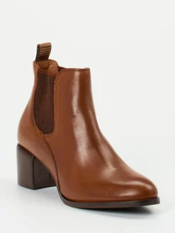 – Chelsea Boots aus Kalbleder cognac-Maripé Discount