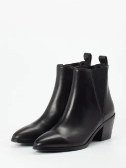 – Chelsea Boots aus Kalbleder glänzend-Maripé