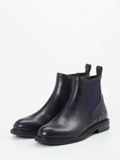 – Chelsea Boots aus Kalbleder in Dunkel-Maripé Discount