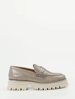 – Chunky Loafer aus Hochglanzleder-Maripé New