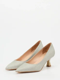 – Kitten-Heel-Pumps aus Glitzertextil-Maripé Online