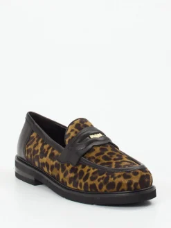 – Loafer aus Fell mit Leoprint-Maripé Sale